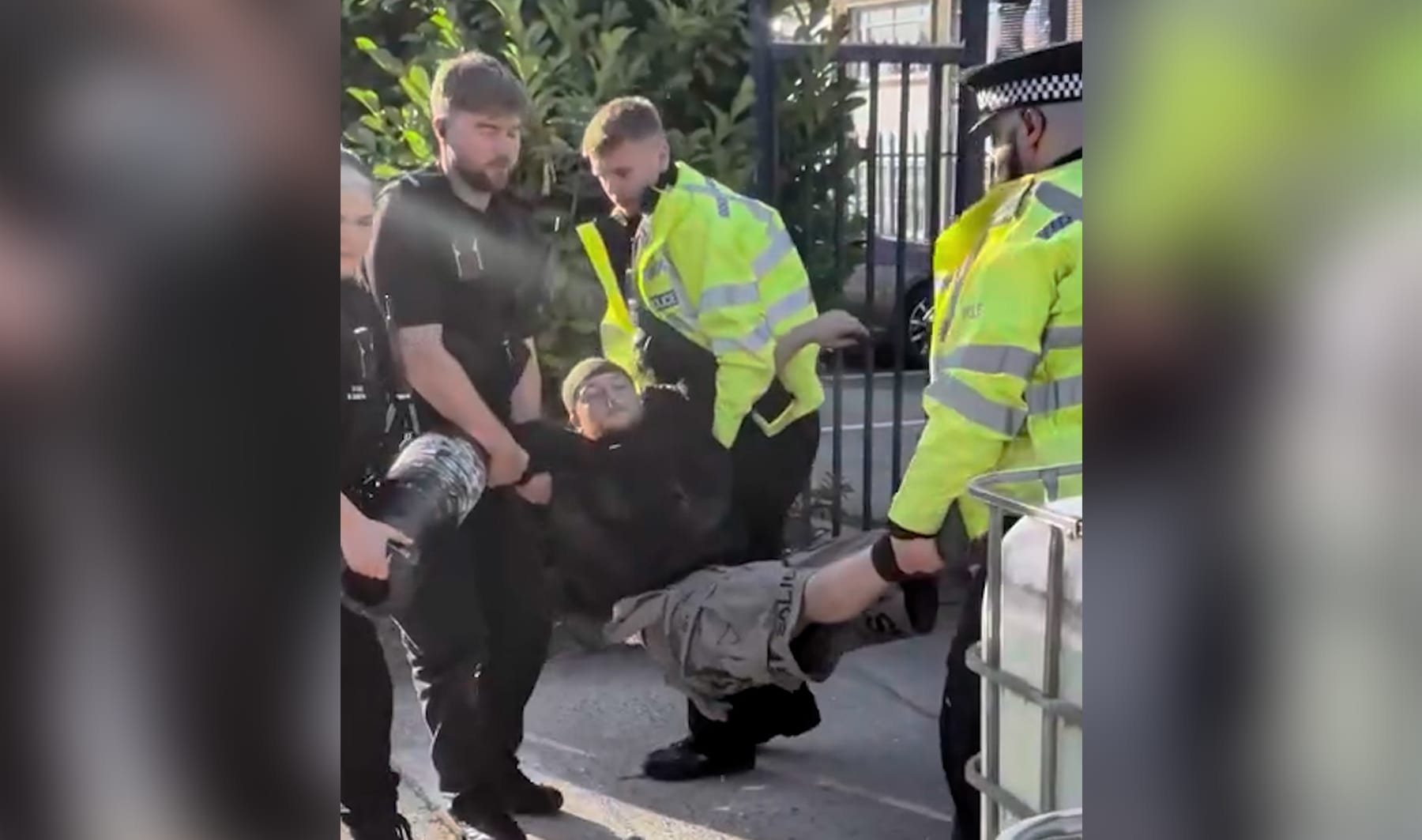 Activists Detained at Drone Engine Facility in the UK