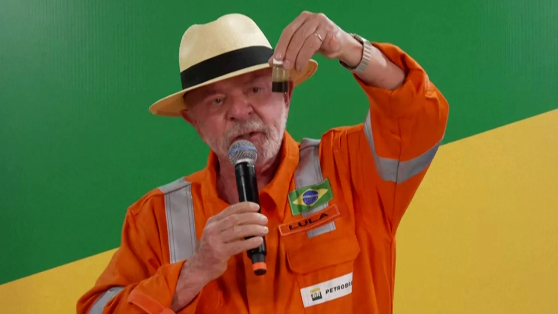 Brazilian President Views Amazon Oil Discovery as Key to National Development