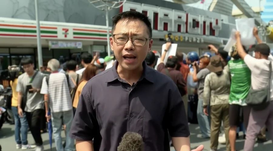 Demonstrators Gather Outside ASEAN Summit in Manila to Protest US Presence