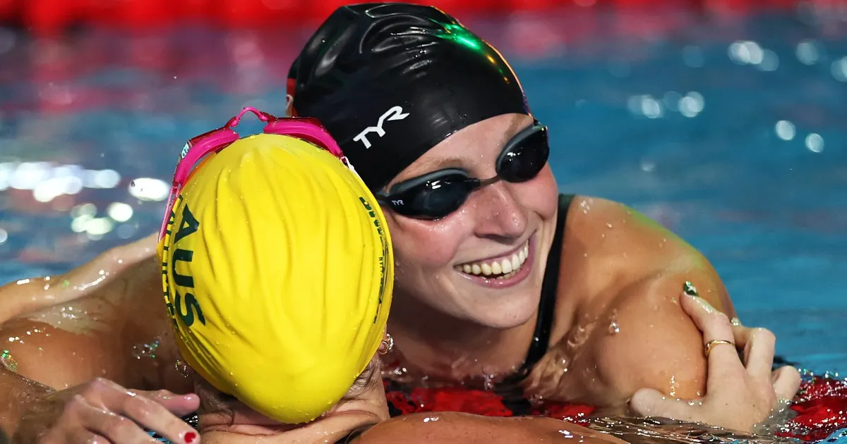 Douglass Shatters 50m Freestyle World Record, Ledecky's 800m Reign Ends at Pan Pacific Championships