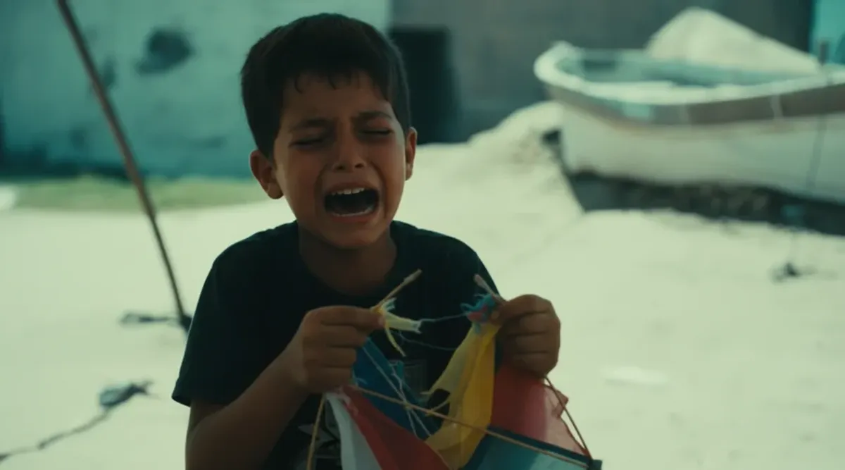 Emotional Fallout: Gaza Child Destroys Kites After Israeli Warning