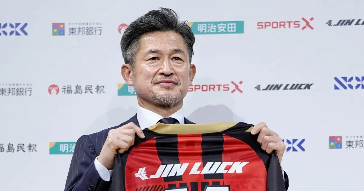 Football Icon Kazuyoshi Miura, 59, Achieves Scoring Milestone After Four Years