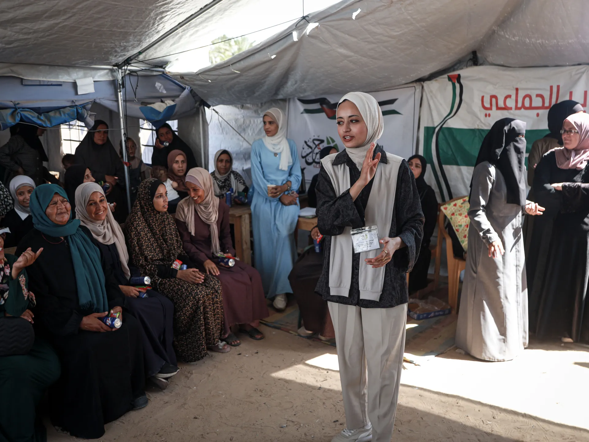 Gaza Women Find Solace and Support in Community-Led Safe Spaces Amidst Conflict