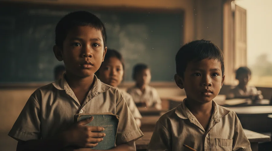 Geopolitical Tensions Threaten Cambodian Children's Educational Opportunities