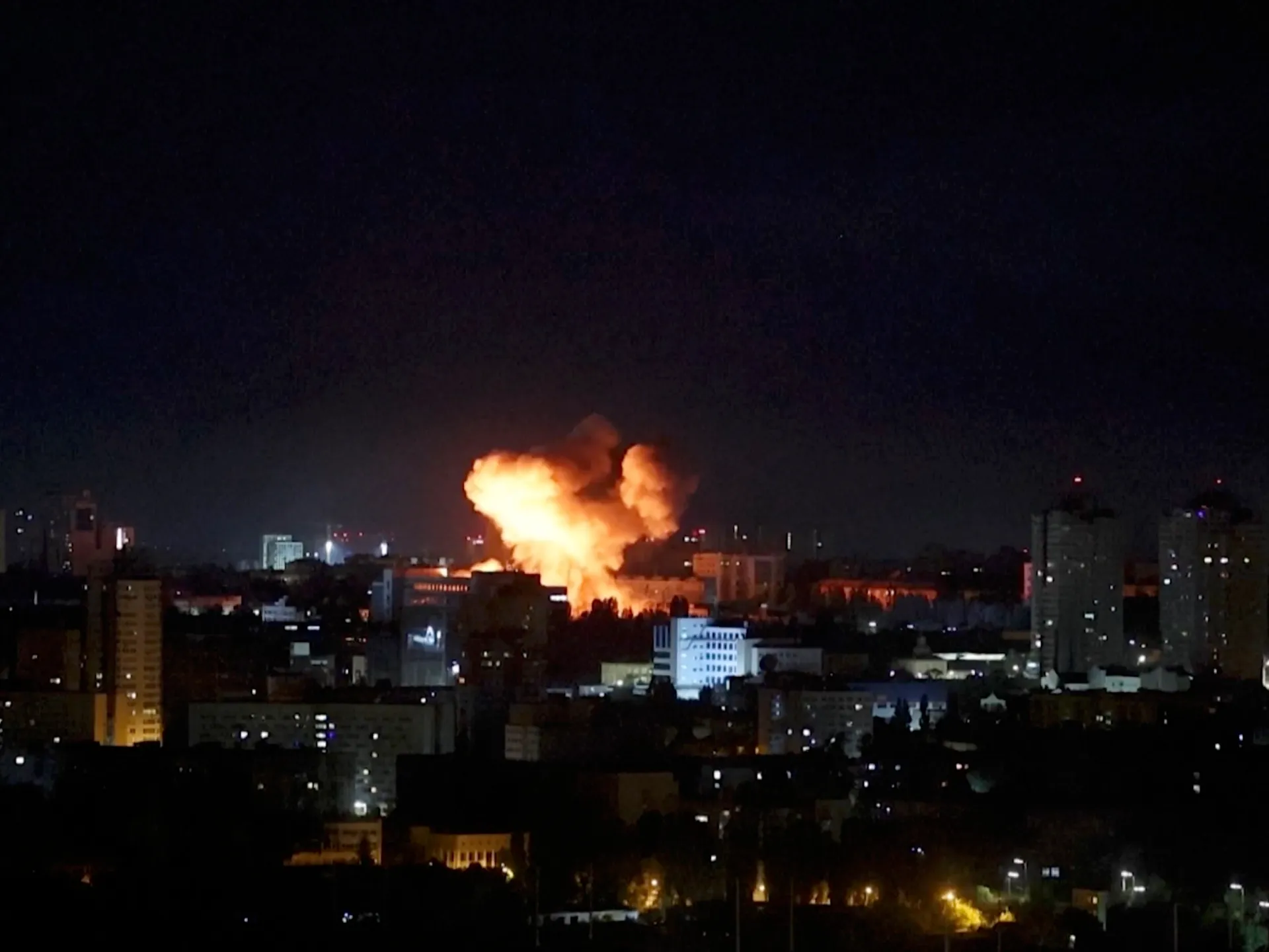 Kyiv Under Missile Attack: Civilian Casualties Reported
