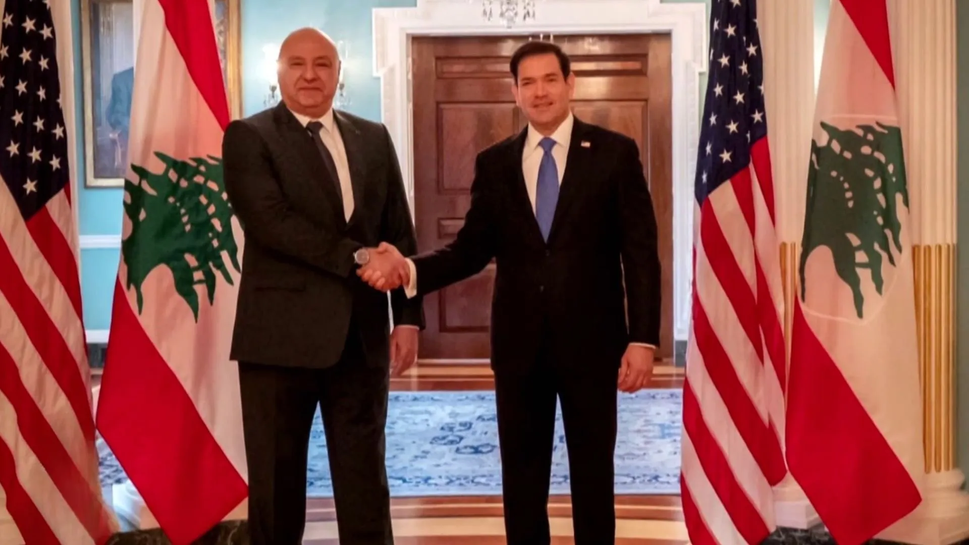 Lebanese President Seeks US Support Amidst Israeli Withdrawal Negotiations