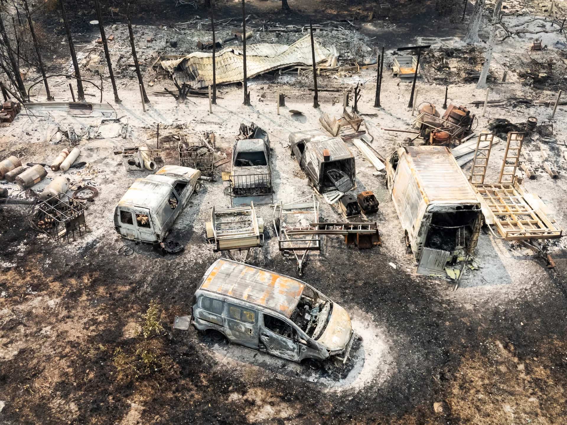Massive Wildfires Force Widespread Evacuations in Southwestern France