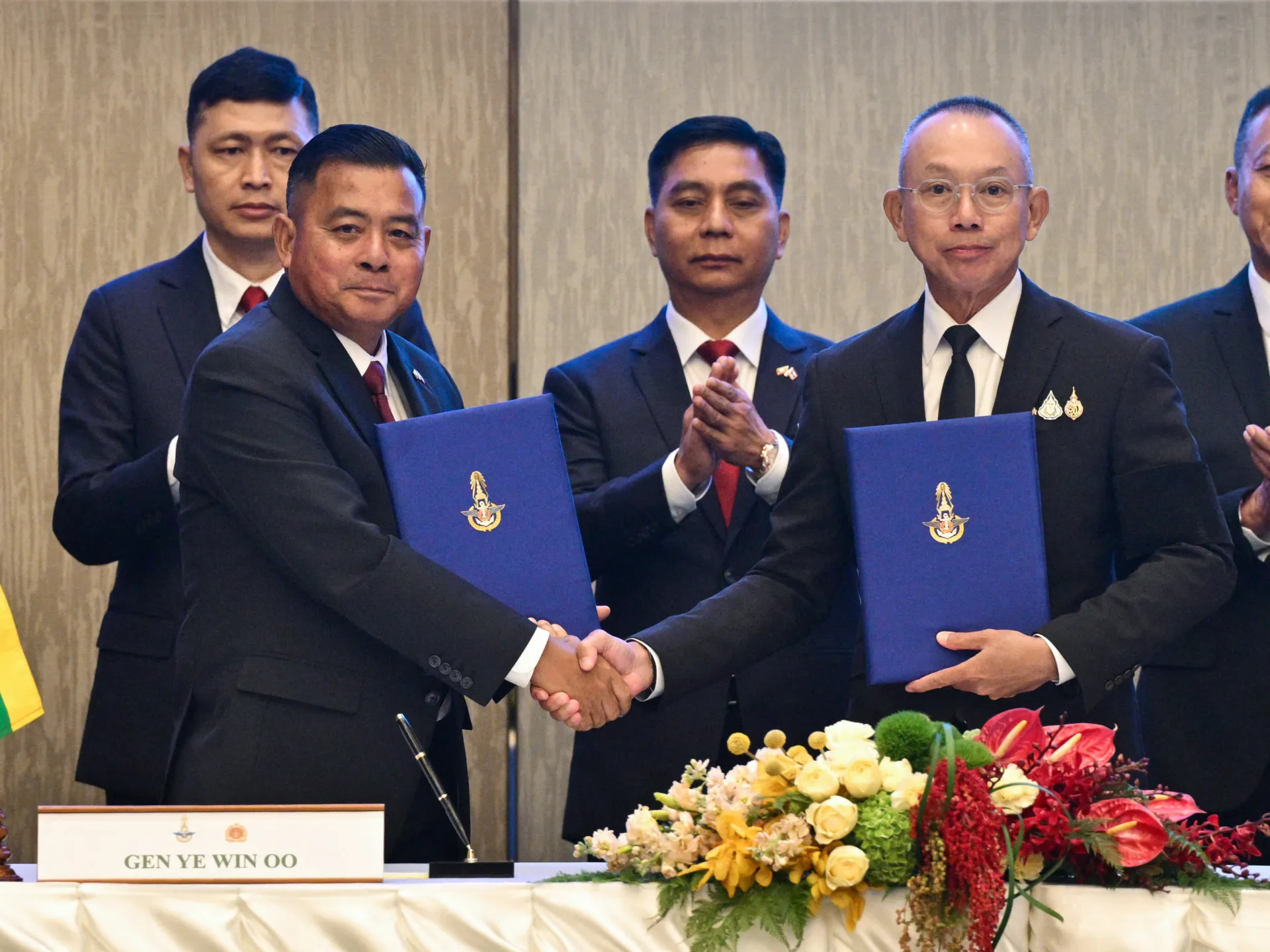 Myanmar's Military Chief Meets Thai Counterpart in Bangkok Amid Push for International Recognition