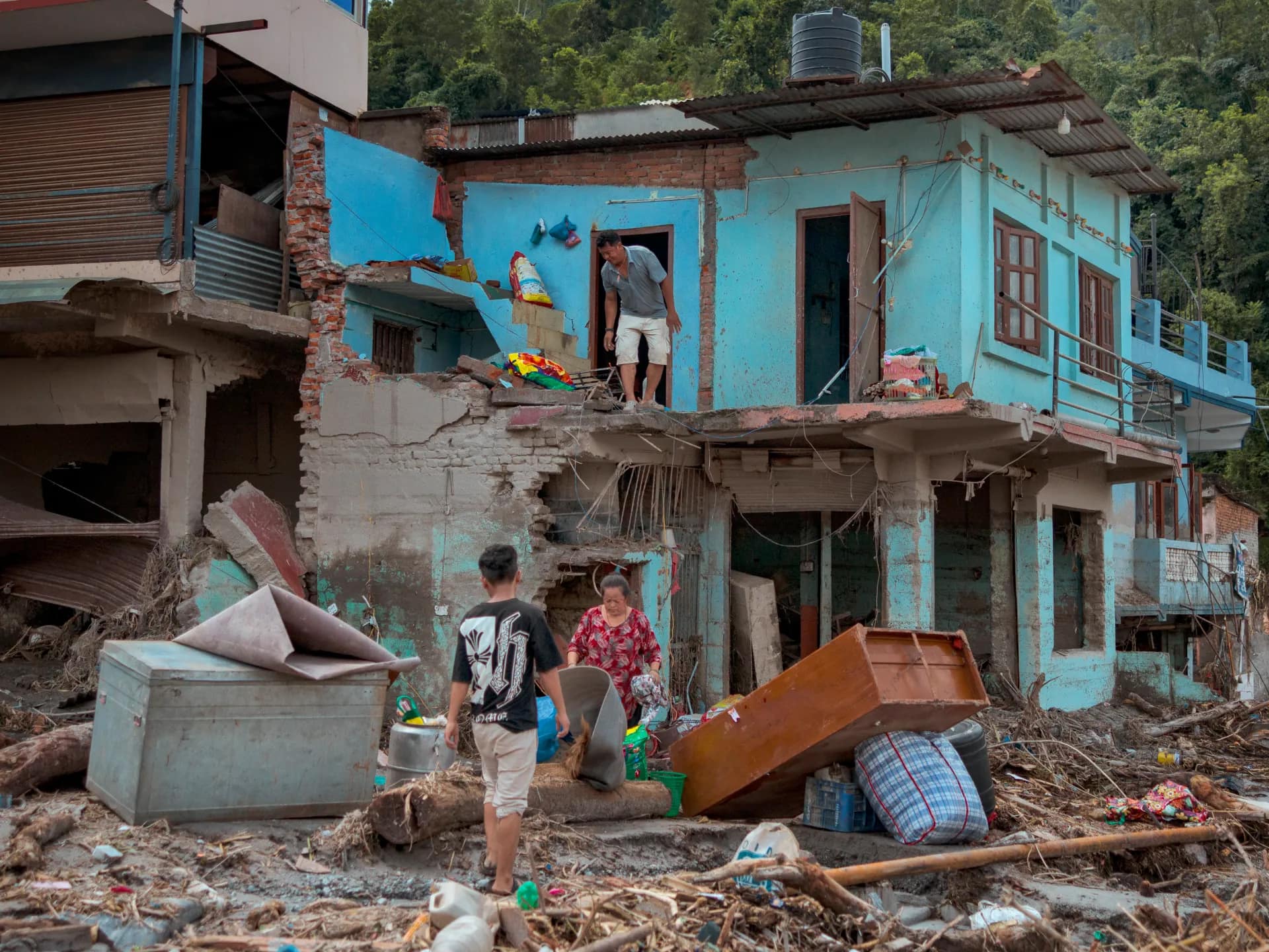Nepal Barrier Lake Flood Risk After Glacier Collapse