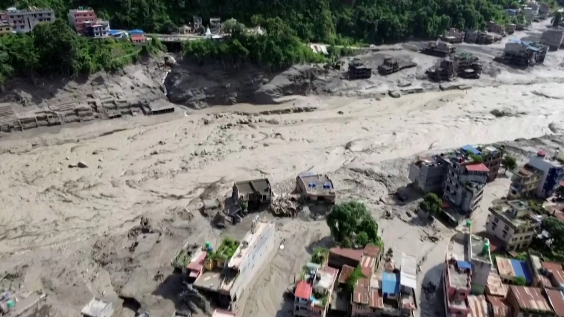 Deadly Flash Floods Sweep Through Northern Nepal, Killing Eight