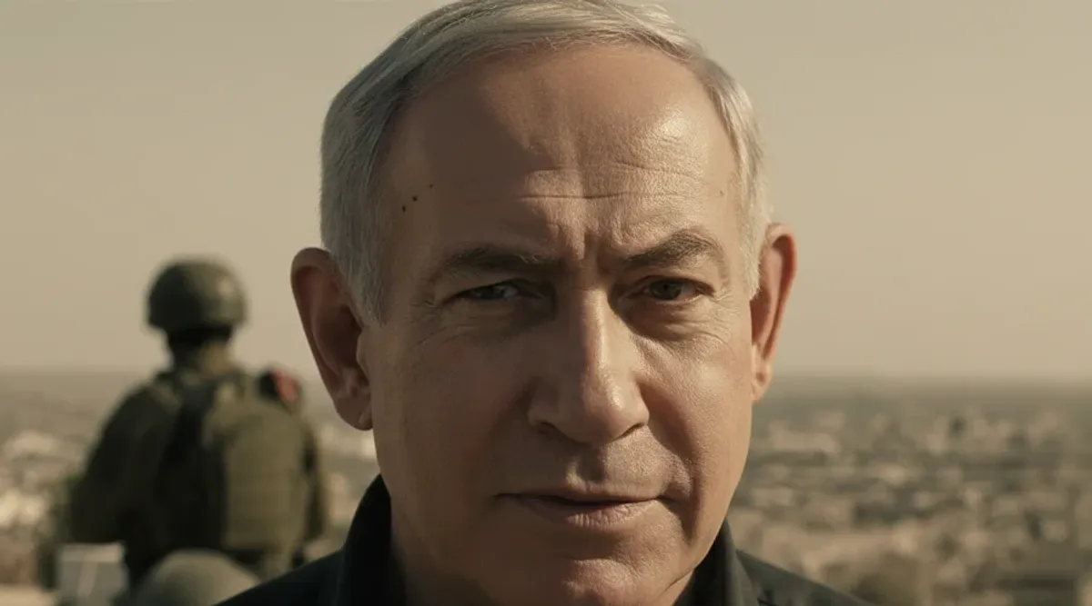 Israeli Prime Minister Netanyahu Visits Gaza, Rules Out Withdrawal
