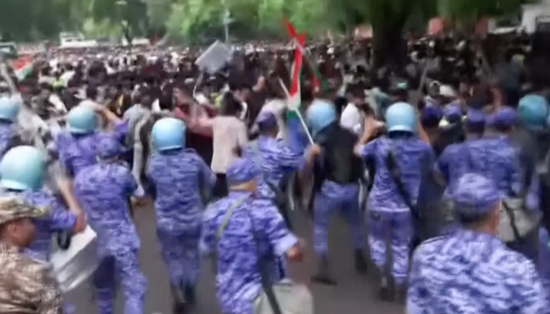 Protests Erupt in India Over Education Reforms, Police Respond to Demonstrators