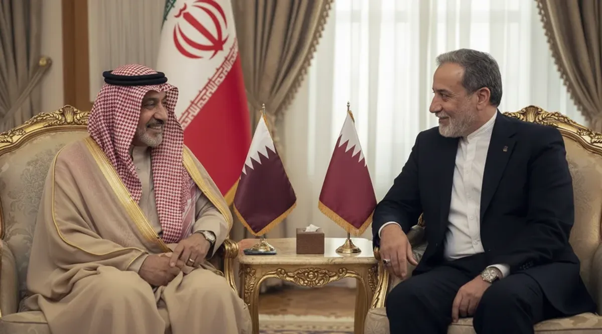 Qatar PM Visits Tehran Amid Intensifying US Economic Pressure on Iran