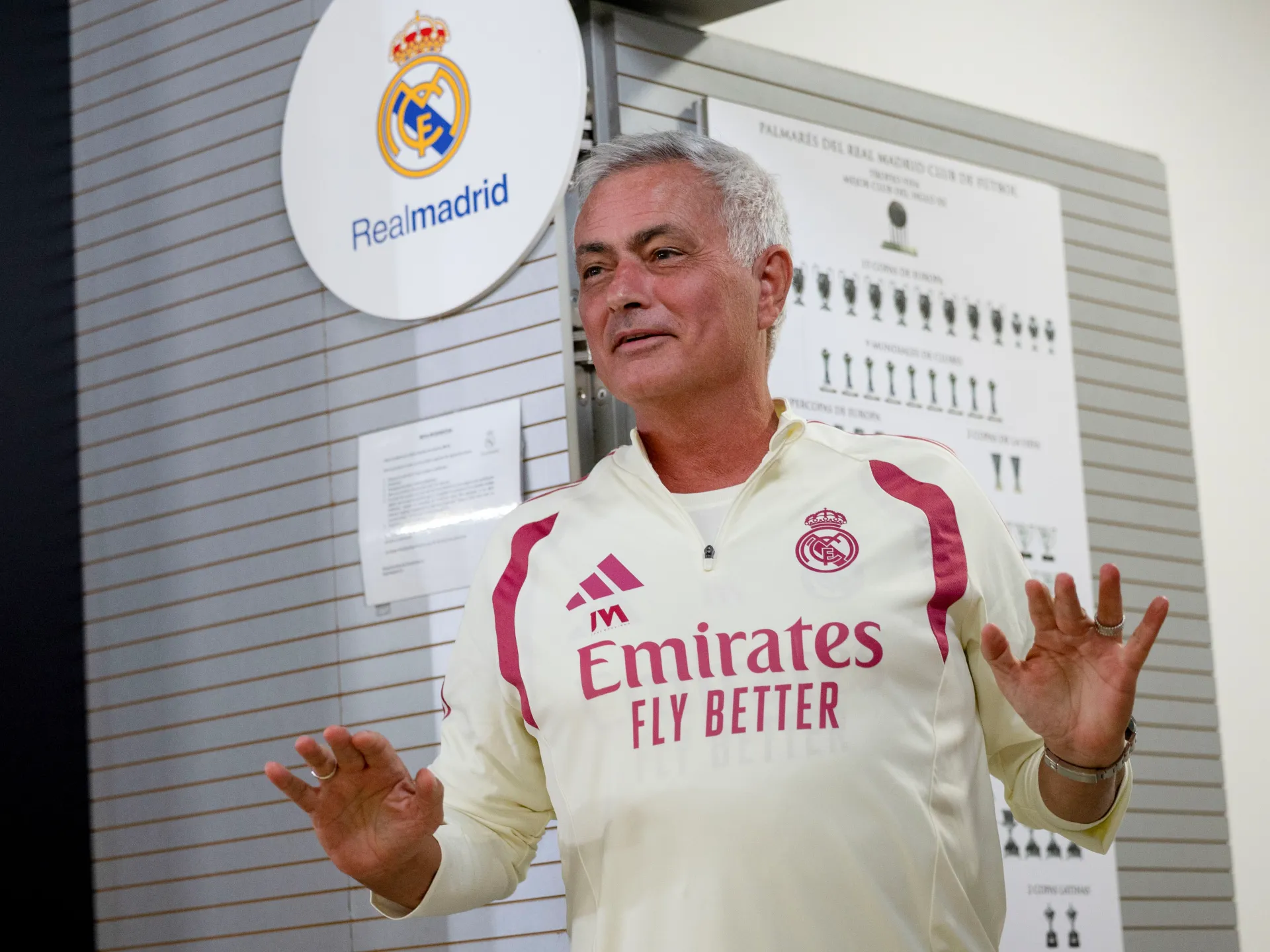 Real Madrid Coach Mourinho Expresses Satisfaction with Squad Following Transfer Window