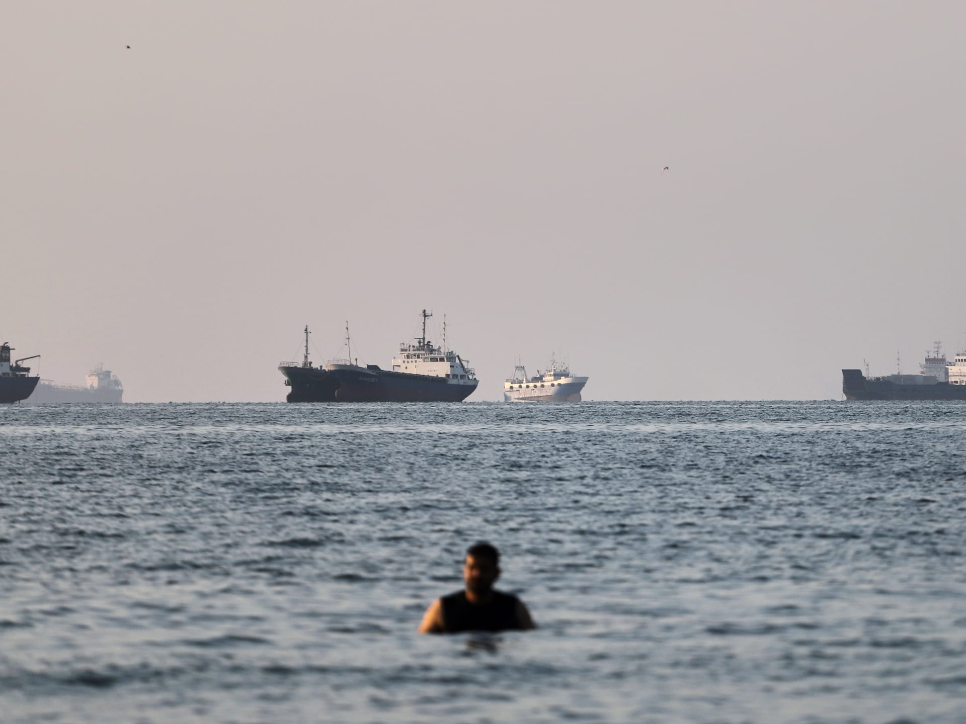 Tanker Ablaze in Strait of Hormuz Following Projectile Strike