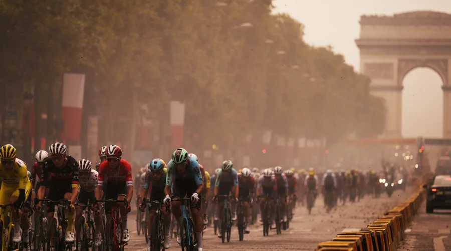 Tour de France Final Stage Modified Amidst Widespread Wildfires