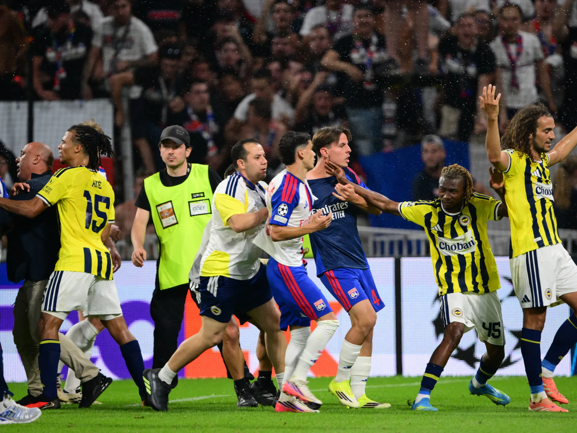 UEFA opens disciplinary case against Fenerbahce's Guendouzi and Greenwood