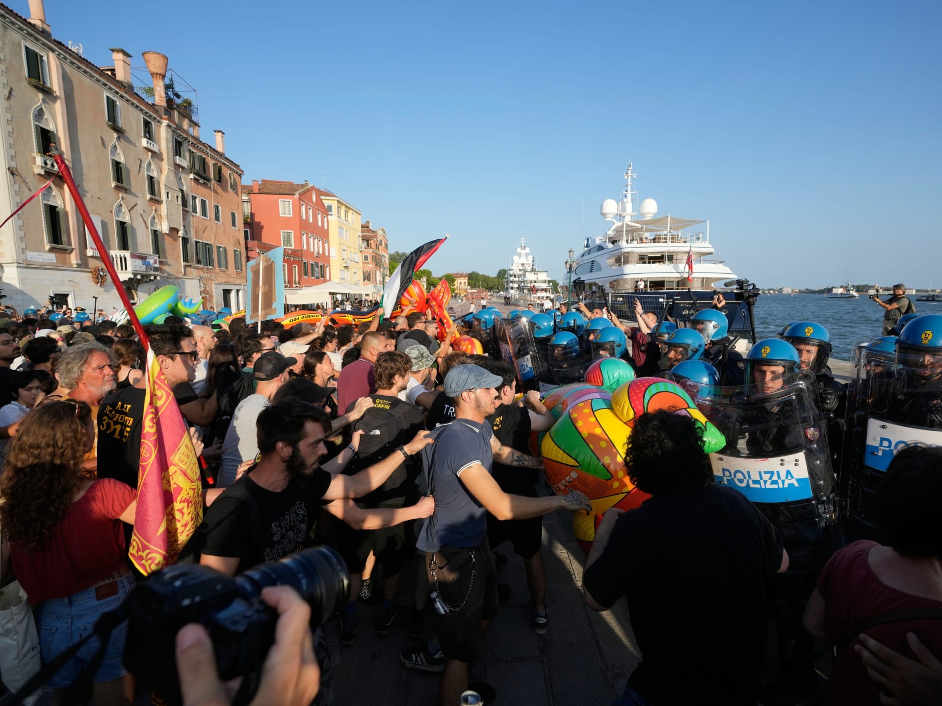 Venice Sees Protests Over US Ambassador's Superyacht Visit