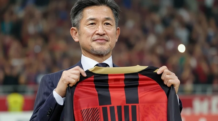 Veteran Forward Kazuyoshi Miura Achieves Scoring Milestone at 59