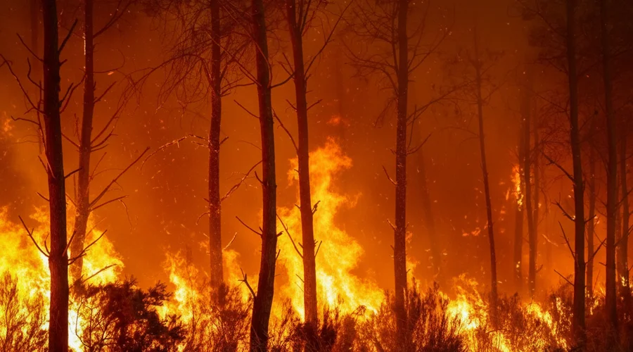 Western Europe Grapples with Extensive Wildfires Amidst Persistent Heatwaves