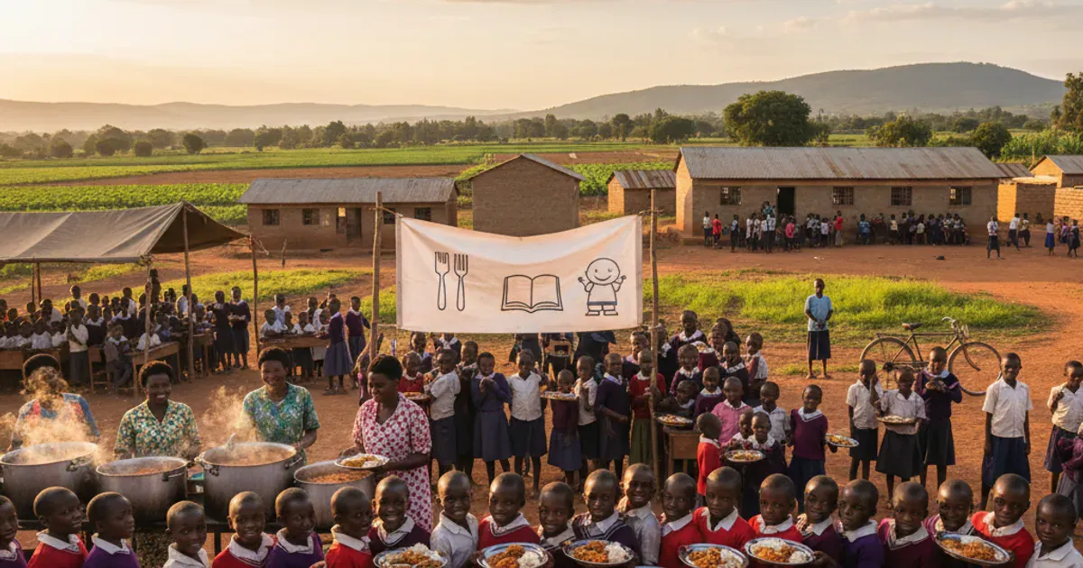 The Kenyan Strategy : Using Food to Bring Children Back to School