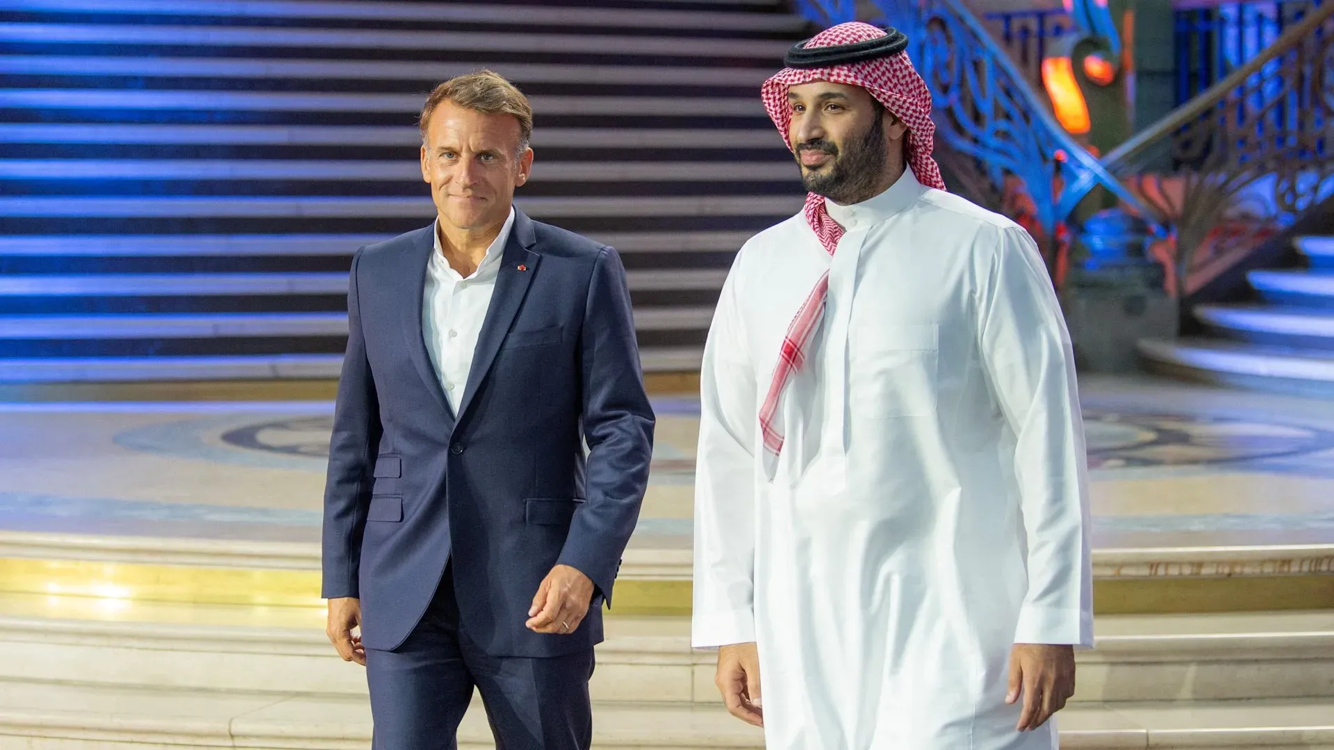 Macron and Saudi Crown Prince Mark Close of Esports World Cup in Paris
